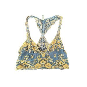 Free People Intimately Wild Roses Racerback Lace Bralette Size XS